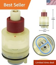 Single-Handle Shower Faucet Cartridge - Fits Glacier Bay Models in Brass Finish