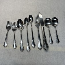 Toddletime By Oneida Set Of 9 Stainless Baby Utensils
