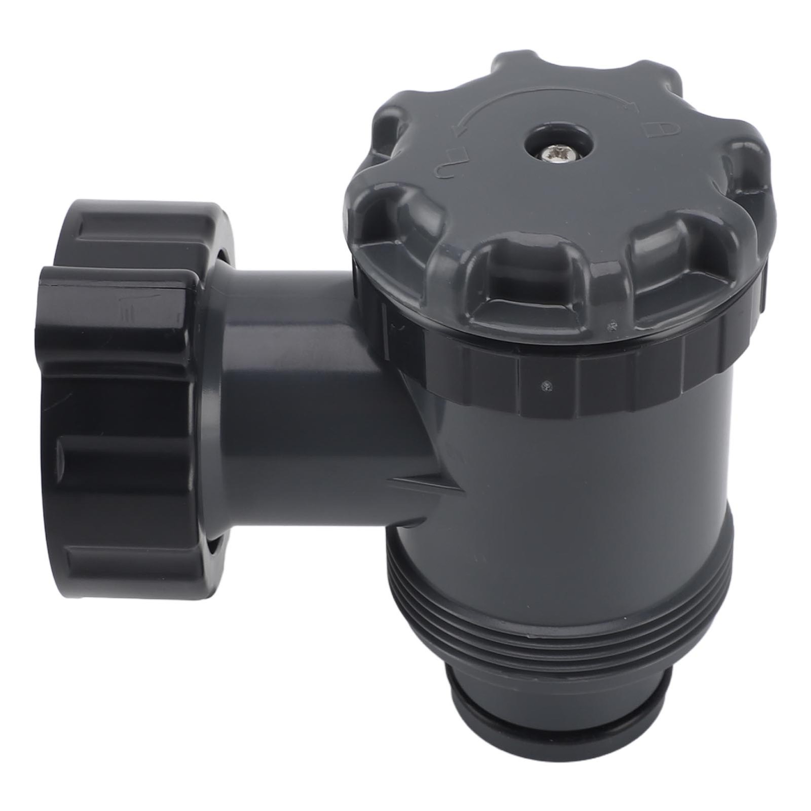 Swimming Pool Plunger Valve 38mm ABS Anti Clogging Efficient On Off Plunger Valv