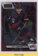 2023-24 O-Pee-Chee Platinum Matte Pink Seth Jarvis #191 READ 13og