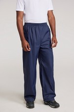 Mountain Warehouse Mens Waterproof Over Trousers Walking Rain Pants Hiking