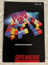 Tetris 2 Super Nintendo Entertainment System, 1994 - Manual Only