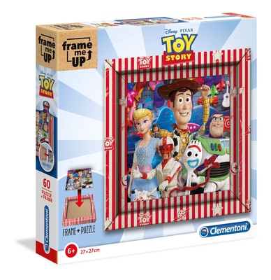 Clementoni - 38806 - Frame Me Up puzzle for children - Disney Toy Story 4 - 60 p