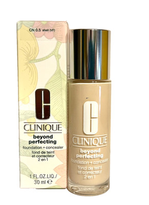 Clinique Beyond Perfecting Foundation + Concealer 2 in 1 - CN 0.5Shell (VF) NIB