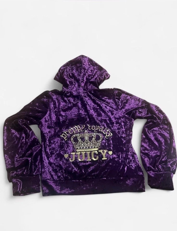 RAROy2k Vintage Juicy Couture Velour Chándal M/XL Preppy Royalty Juicy Couture Foto 2 de 4