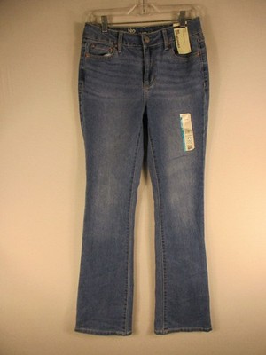 No Boundaries Jeans Womens 6 Bootcut Mid Rise Stretch Fitted Medium Wash