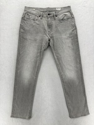 Todd Snyder Slim Straight Jeans Mens 32x30 Gray Stretch 5-Pocket Denim Casual