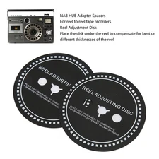 .›2PCS Nab HUB Adapter Spacer Silicone Reel Adjusting Disc Kit