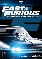 Fast & Furious 10-movie Collection DVD Paul Walker NEW