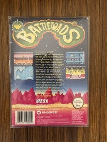 Battletoads Nintendo NES 1991 PAL Complete In Box - stored in protection case