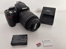 Nikon D3100 DSLR Camera + 18-55mm Lens + Charger + 8GB SD (5370 Shutter Count)