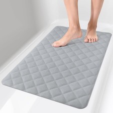 Bathtub Shower Mat Non Slip, Natural Rubber Bath Tub Floor Liner Mats with