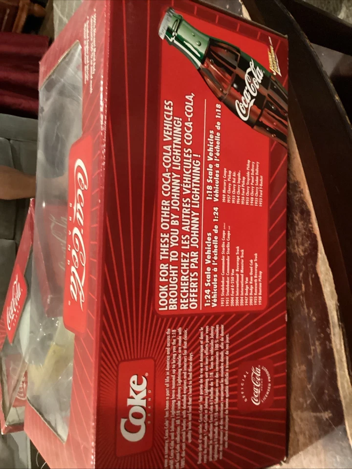 Johnny Lighting Coca-Cola Brand 1948 Chevy Panel Delivery 1:18 Scale Diecast - Image 3 of 4