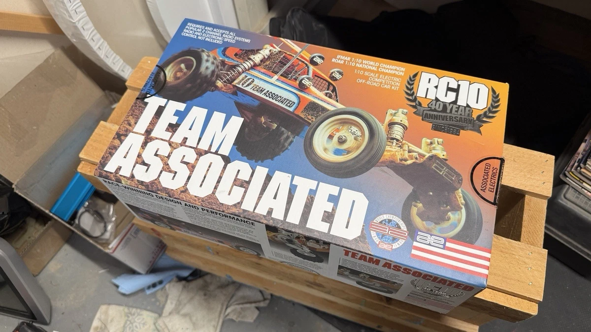 ホビーラジコン Team Associated GB Gold Edition RC10 Team Car Gold