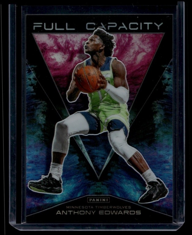 2020-21 Flux Basketball Anthony Edwards #2 Rookie RC Full Capacity