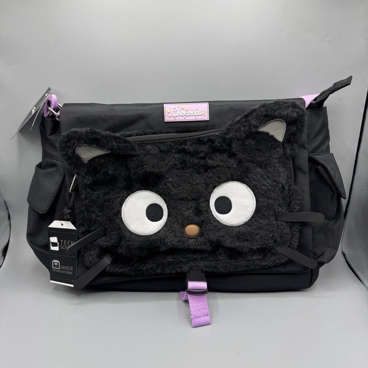 ❀猫箱❀ Chococat Figural Fuzzy Messenger Bag NEW | eBay