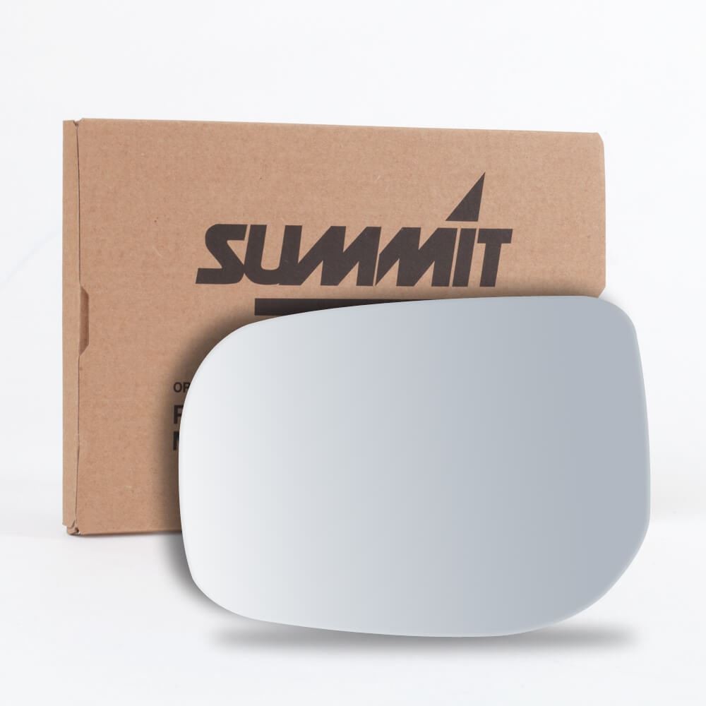Summit Stick-On Standard Mirror Glass Left Fits Auris Camry Corolla Verso Yaris