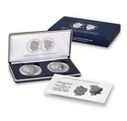 2-Coin Set 2025 Reverse Proof Morgan & Peace Silver Dollars PRE-SALE DEC. 10