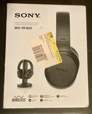 Sony RF400 Wireless Home Theater Headphones - Black New In Box
