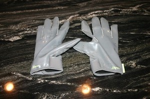 Phenom Vapor Stick  Receiver Football Gloves Men's Gray XL