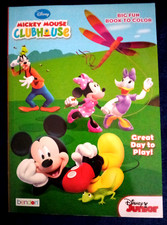 Disney Junior Mickey Mouse Clubhouse Big Fun Book to Color Great Day to Play