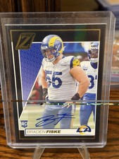 2024 Panini Zenith #110 Braden Fiske Retail Autograph RC