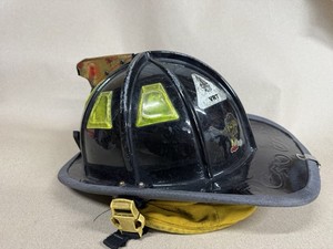 Cairns 1010 Fire Helmet MSA Firefighting Gear Custom Decals SpongeBob VRT