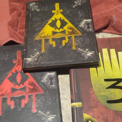 Gravity Falls Journal 3 Hardcover and book of Bill  basic and b&n edition 