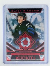 2023-24 UD Black Diamond Gems Relic Ruby Bobby McMann Rookie /49 #BDR-BM Toronto