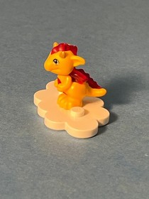 LEGO Figure 26090pb03 - Spark the Dragon - #41174 - Light Scratches/No Cracks