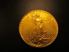 1913-D GOLD TWENTY DOLLAR ST. GAUDENS COIN - MINT STATE SURFACE - LITTLE WEAR!!
