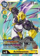 Achillesmon Rare Xros Encounter Foil BT10-040 R NM