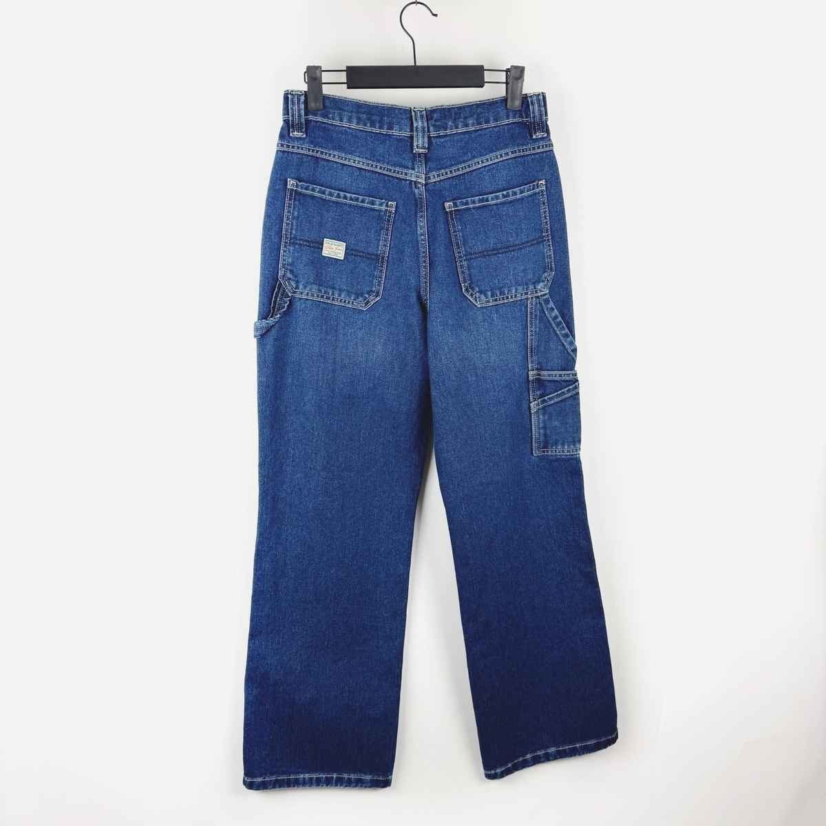 Old Navy 90s Baggy Carpenter Jeans Boys 16 Painters Pants Reissue