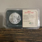 2002 $1 AMERICAN SILVER EAGLE 1 OZ .999 - UNCIRCULATED