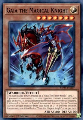 2021 Tin of Ancient Battles #MP21-EN097 Gaia the Magical Knight