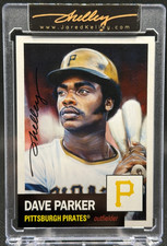 2024 TOPPS LIVING SET DAVE PARKER #719 JARED KELLEY ARTIST AUTO /20 HOF PIRATES!