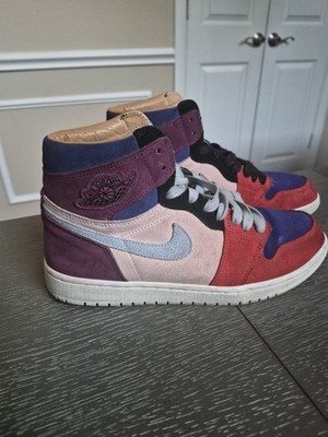 Nike Air Jordan 1 High Retro X Aleali May Court Lux BV2613-600 Suede  Size 9.5