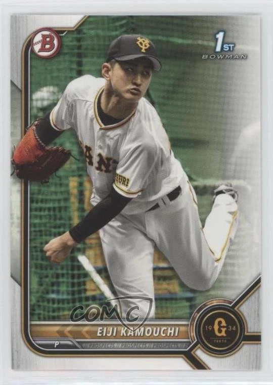 2022 Bowman NPB Nippon Professional Baseball - Eiji Kamouchi #BP