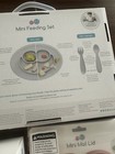 ezpz Happy Feeding Set for Toddler/Preschool: Suction Mat, Utensils, Cup + Straw — photo 5