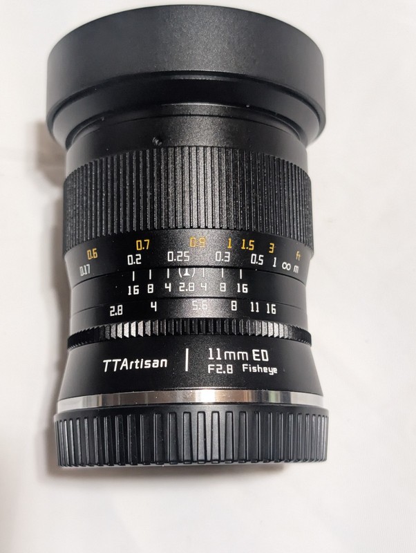 TTArtisan 11mm Fisheye F2.8 ED Lens For Nikon Z