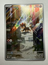 Litleo Illustration Rare 139/132 Me01: Mega Evolution Holo Pokemon TCG Near Mint