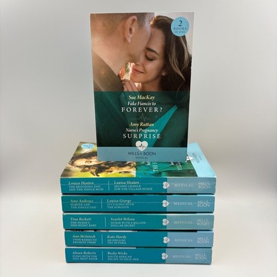 Mills & Boon Medical Romance Book Bundle x 6 Paperback Love Stories 2in1 (2023)