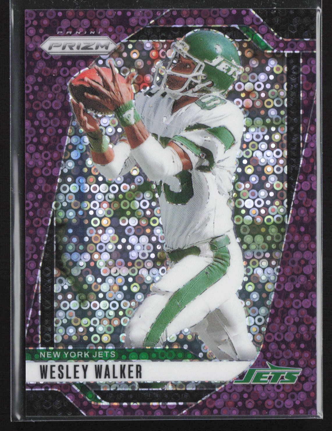2024 Panini Prizm #230 Wesley Walker No Huddle Purple #/49