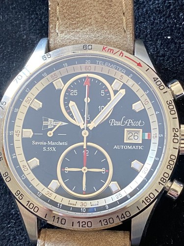 Orologio uomo paul picot Savoia Marchetti Crono automatico | eBay