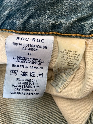 Vintage Tommy Hilfiger Bootcut Jeans Womens 11 Low Rise Motor Wash Y2K Hip Denim - 第 9/9 張圖片