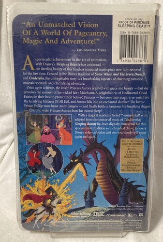 Disney VHS Lot Sealed 16 Movies Never Opened Lion King, Bambi, Fantasia, etc. - Picture 13 of 24