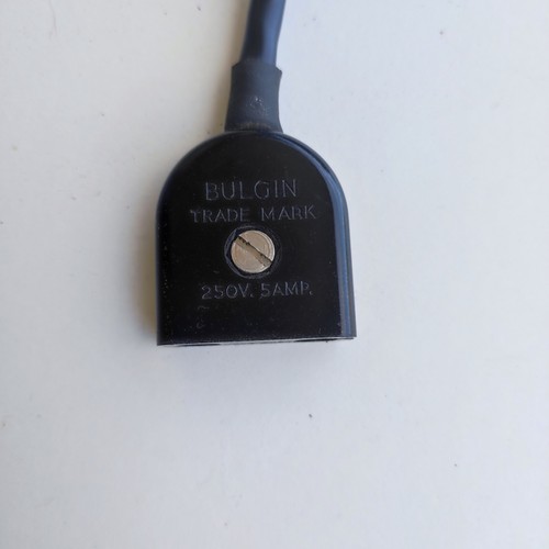 Quad II Bulgin 2 Pin Stecker Netzkabel Leck RÖHRENVERSTÄRKER - Bild 9 von 11