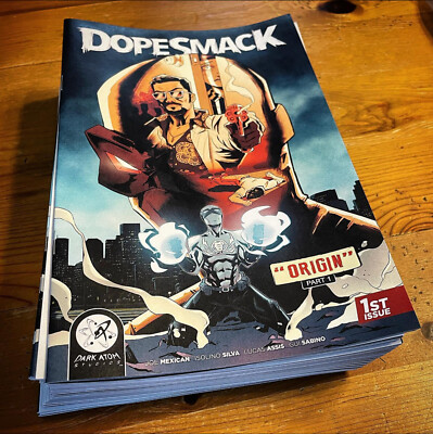 Indie Superhero Comic Book DopeSmack Issue #1 Brand New + Free Print