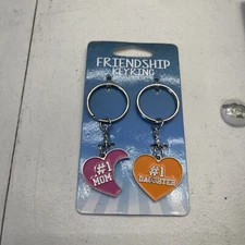Kalan Mom And Daughter Friendship Keychain New