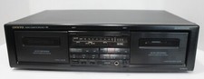 ONKYO TA-RW313 Stereo Dual Cassette Tape Deck - FOR PARTS ONLY